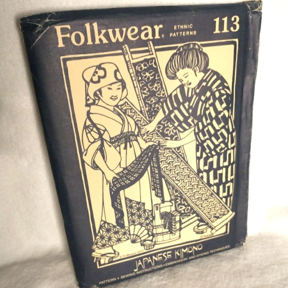 Folkwear Pattern Japanese Kimono #113 (Never used)
